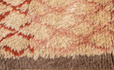 Vintage Turkish Shag Rug 4'0" x 6'3"