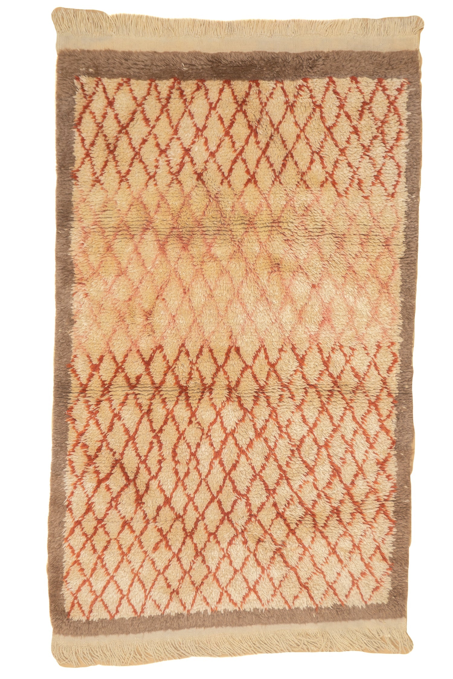 Vintage Turkish Shag Rug
