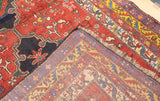 Fine Antique  Wool Foundation Lori Hallway Rug 4'7" x 11'4"