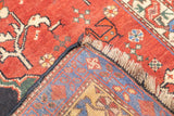 Fine Antique  Wool Foundation Lori Hallway Rug 4'7" x 11'4"