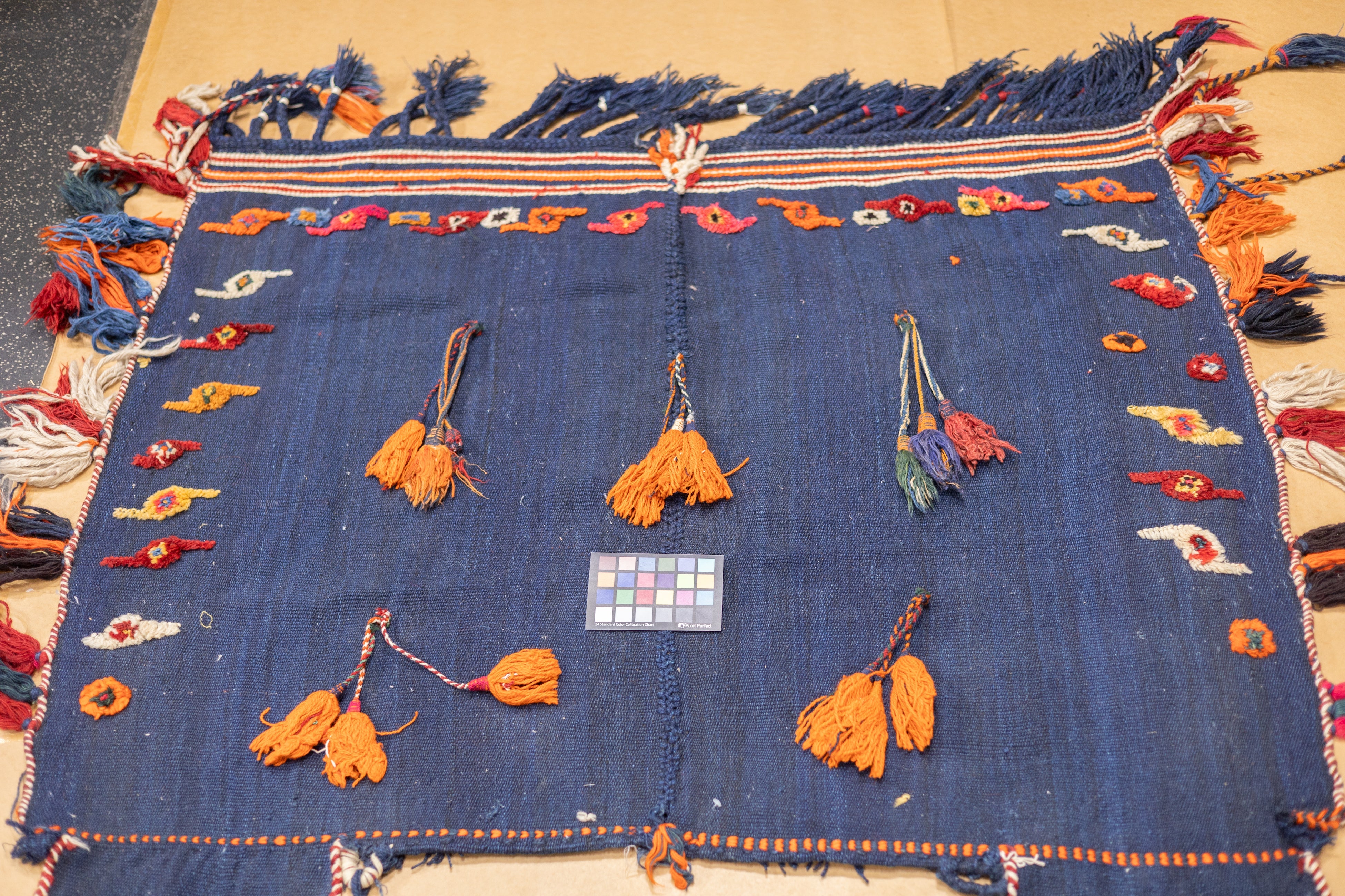 Fine Vintage Baluch Horse Cover Kilim 4'8" x 5'3''