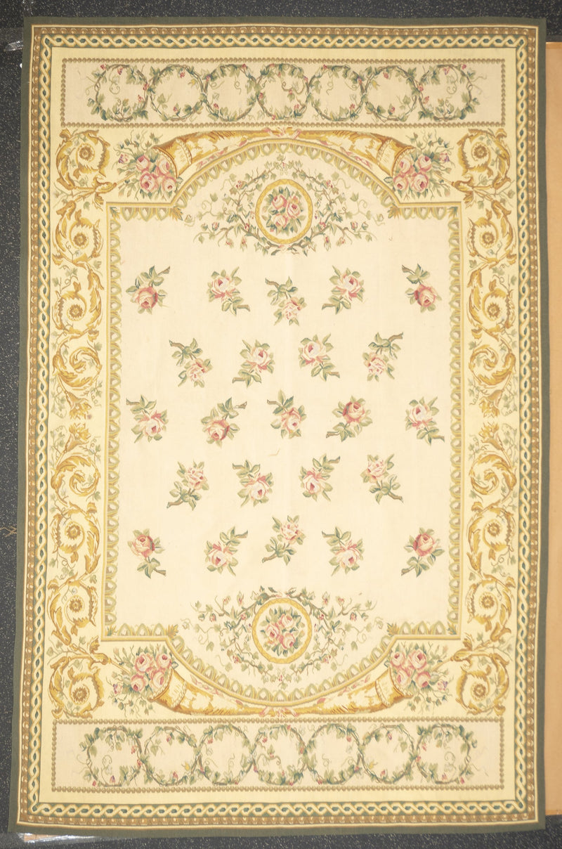 Aubusson Rug 5'10'' x 9'0