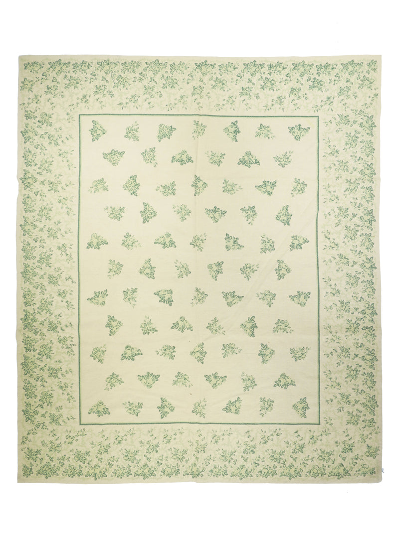 Needle Point Flat Weave Wool Rug 8'0