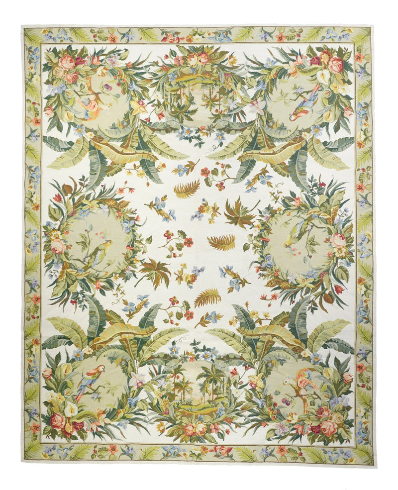 French Aubusson Design Rug 8'0