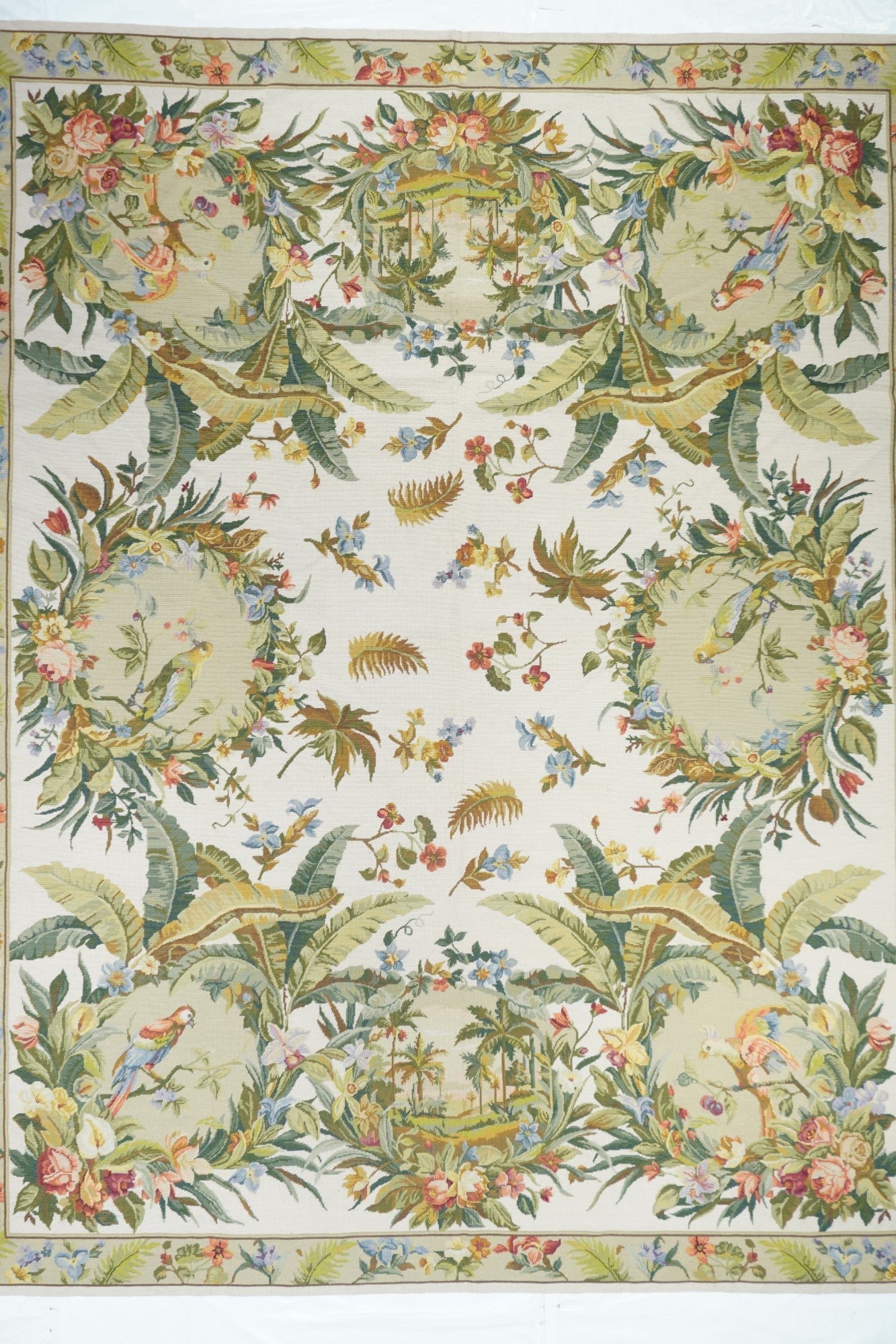 French Aubusson Design Rug 8'0" x 10'0"