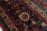 Antique  Kashan Rug 9'0'' x 14'1''