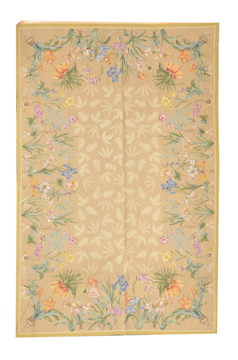 French Aubusson Design Rug 8'0