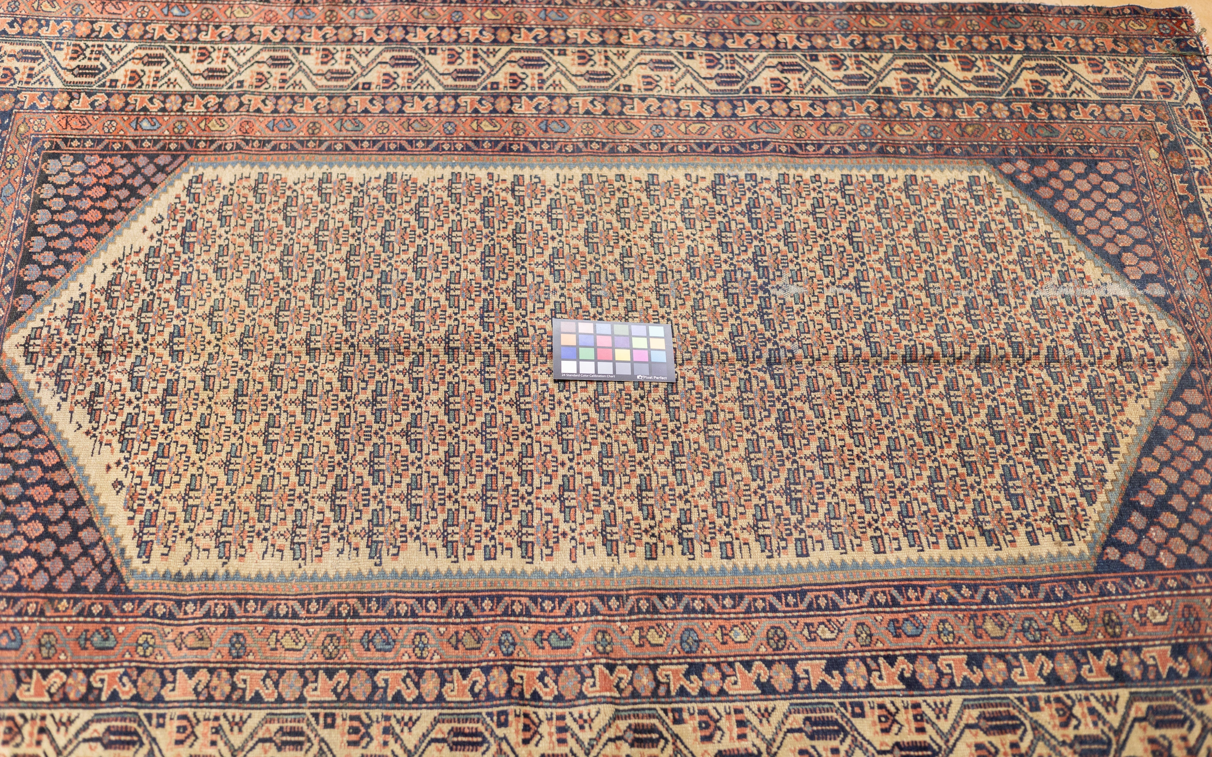 Antique  Malayer Rug 5'0" x 6'5"