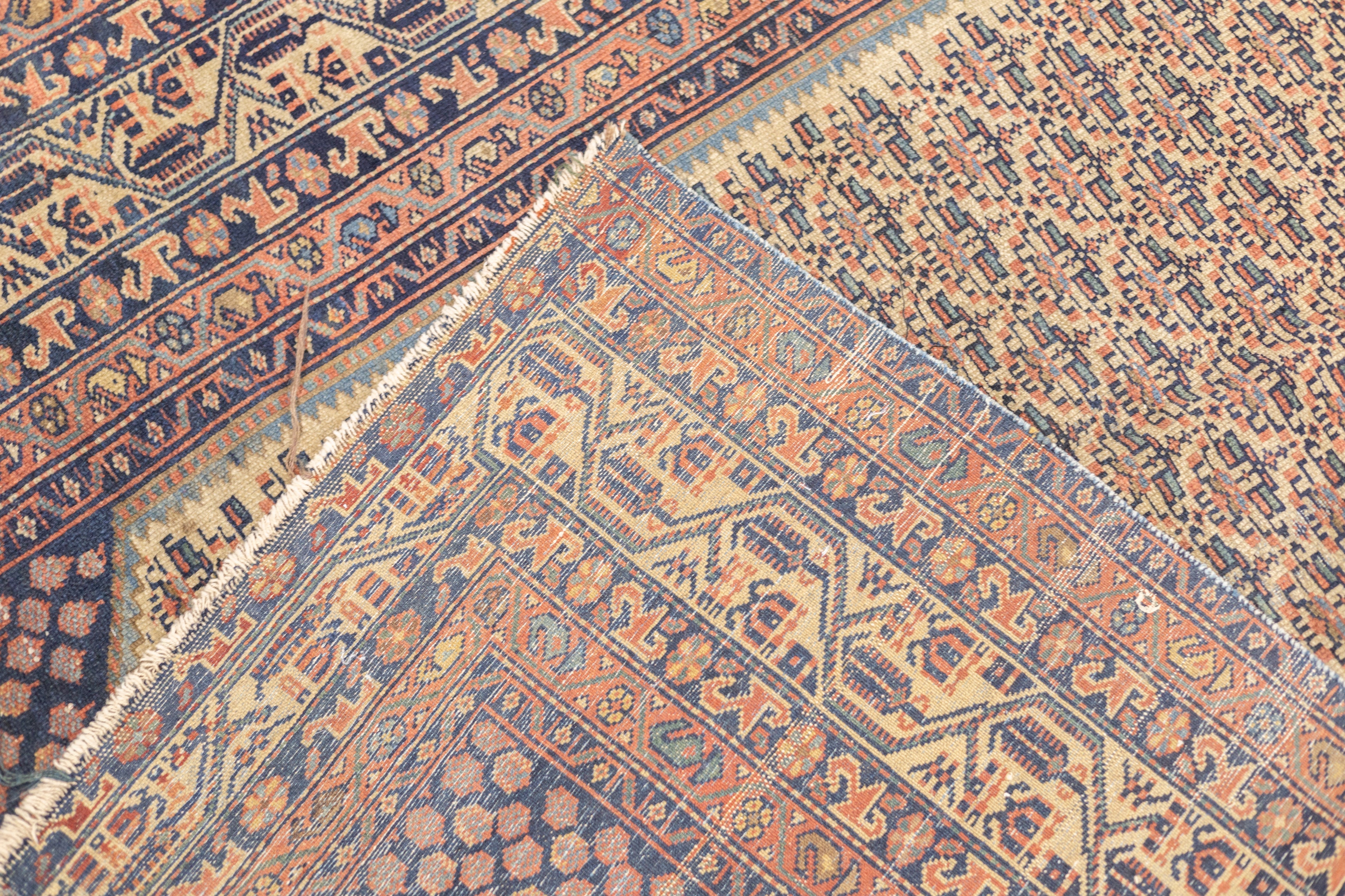 Antique  Malayer Rug 5'0" x 6'5"