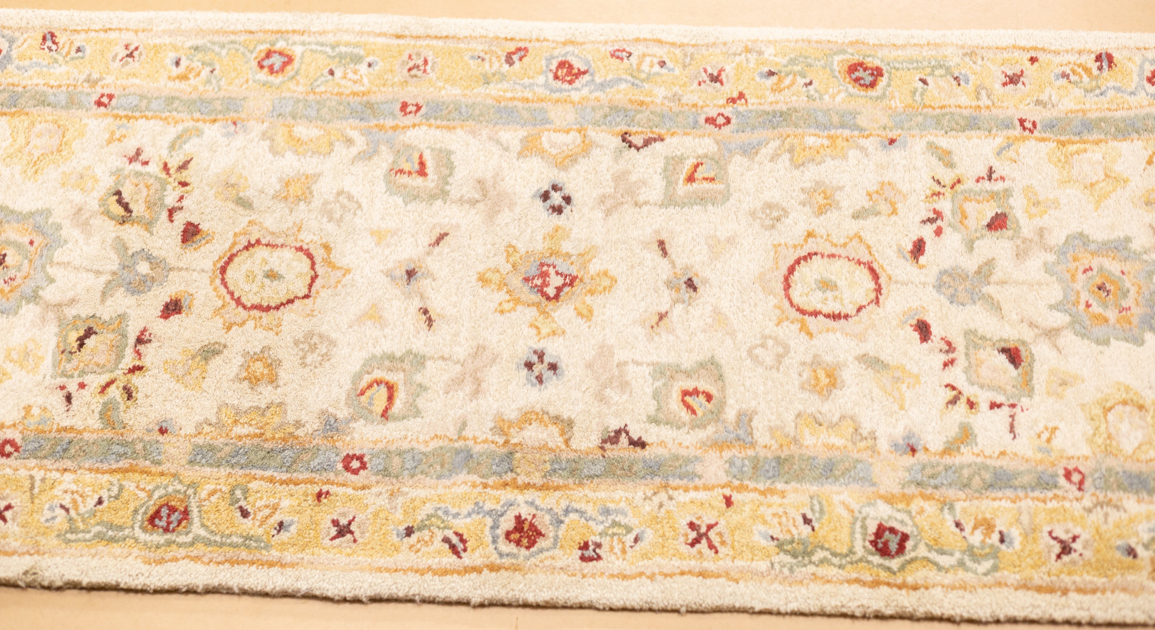 Hand Tuffted Wool Long Rug 2'3" x 12'0"