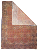 Antique Kashan Rug 7'10" x 10' 8''
