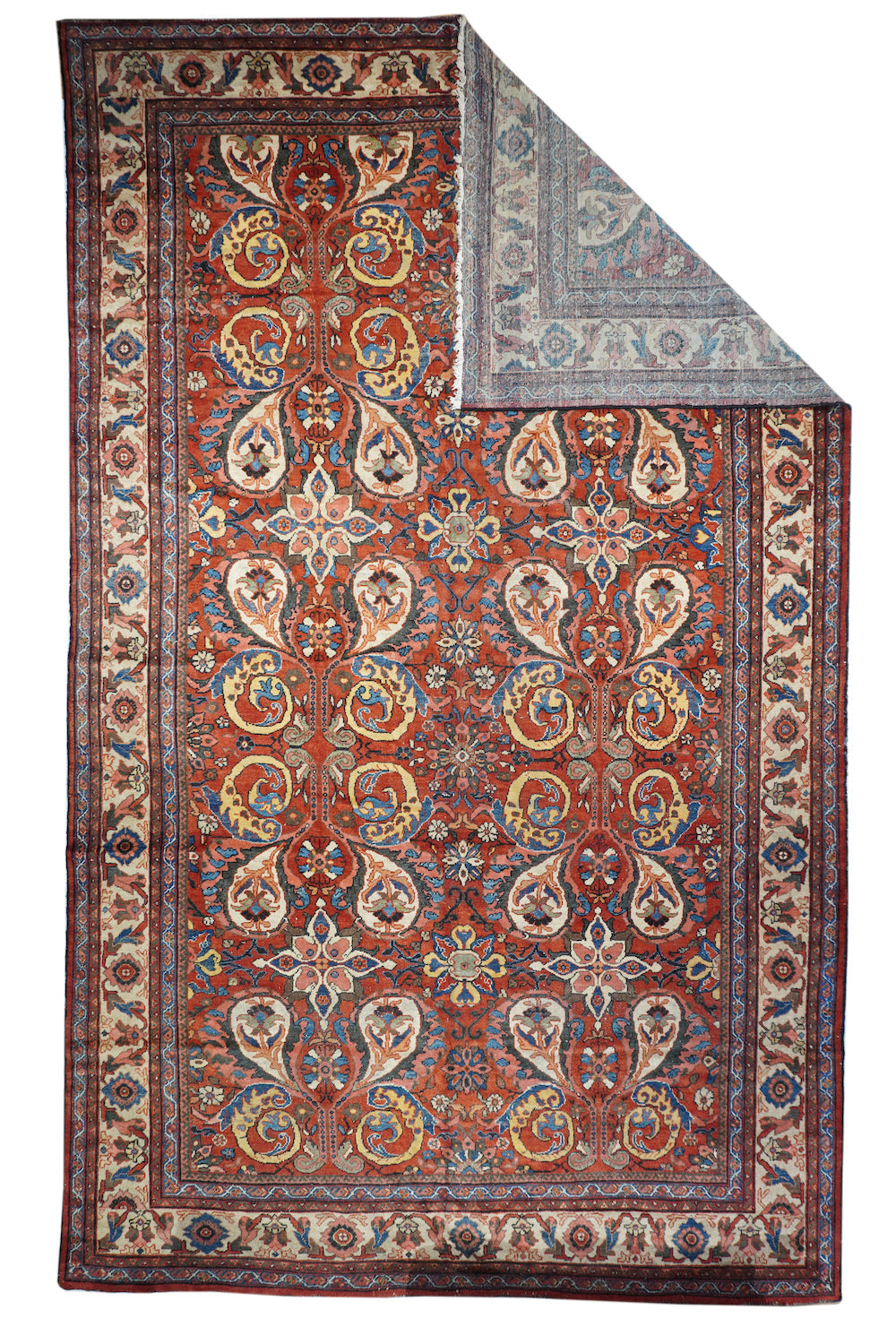 Fine Antique Sultanabad Mahal Rug 10'3'' x 16'10''