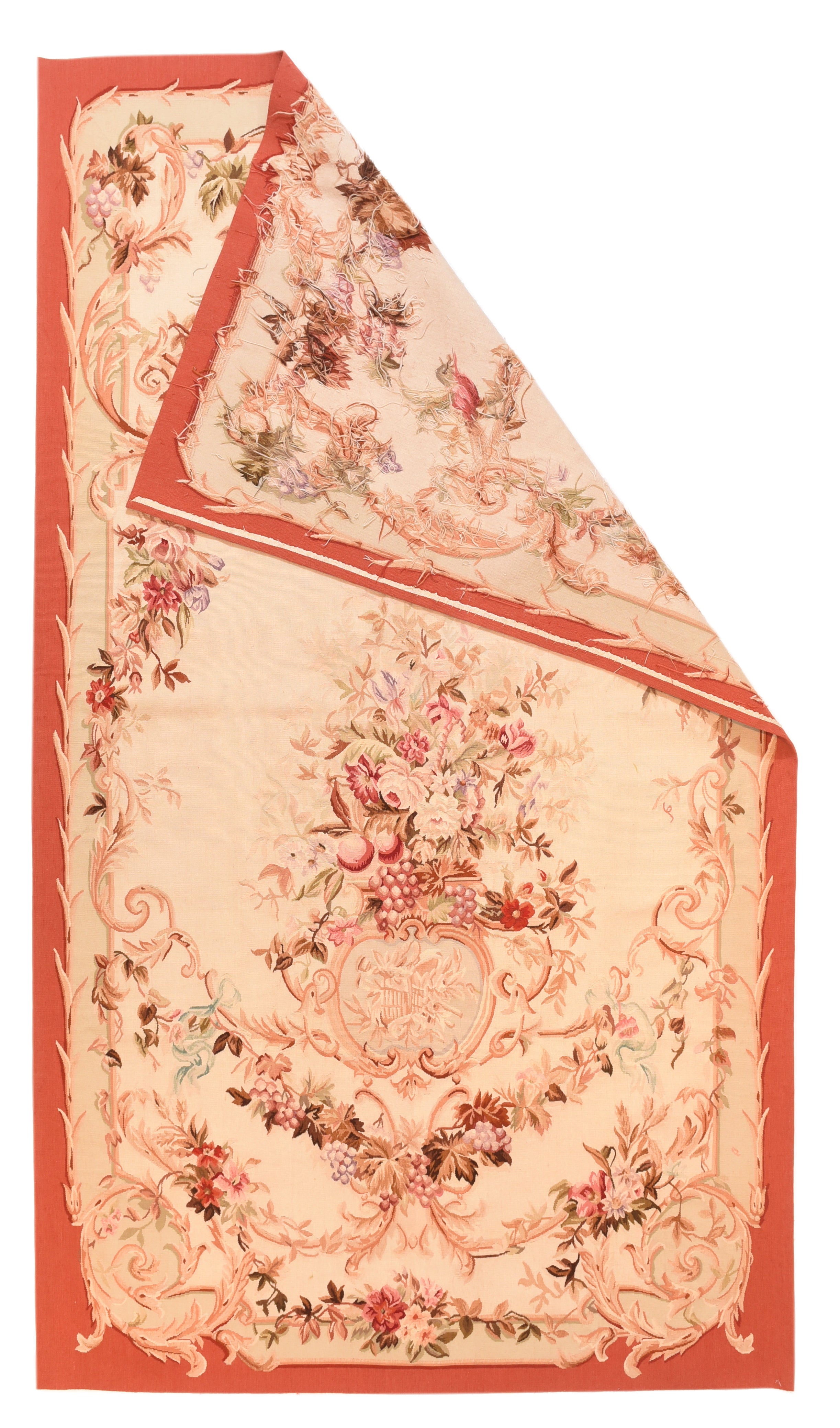 Vintage Aubusson Design Panel 4'5 x 8'1"