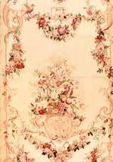 Vintage Aubusson Design Panel 4'5 x 8'1"