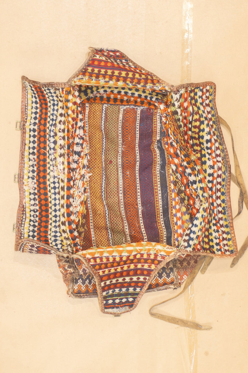 Antique Turkmen Trunk Bag 2'1