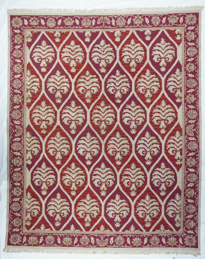 Sumak Flat Weave Wool Rug 8'0