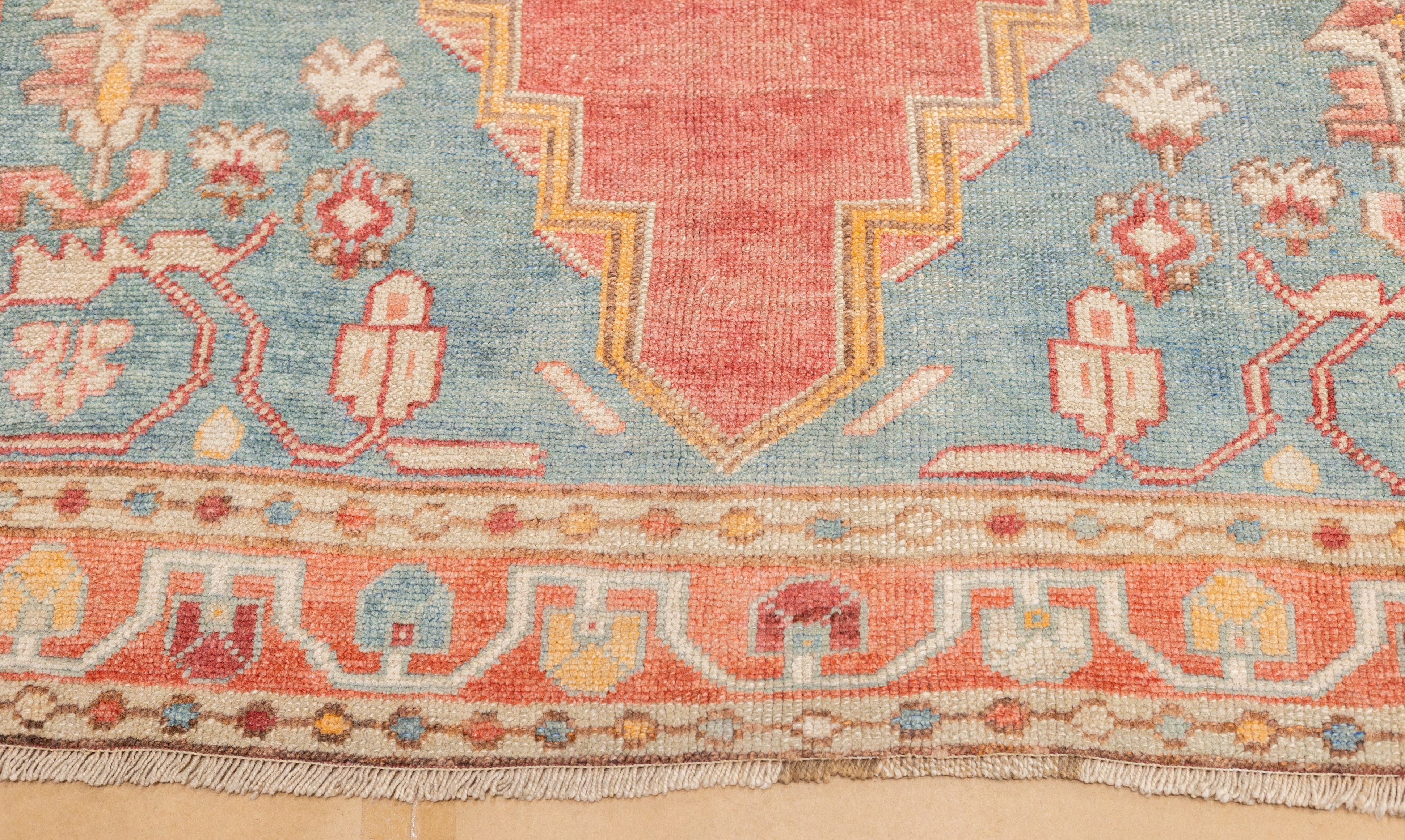 Vintage Turkish Rug 4'8'' x 8'4''