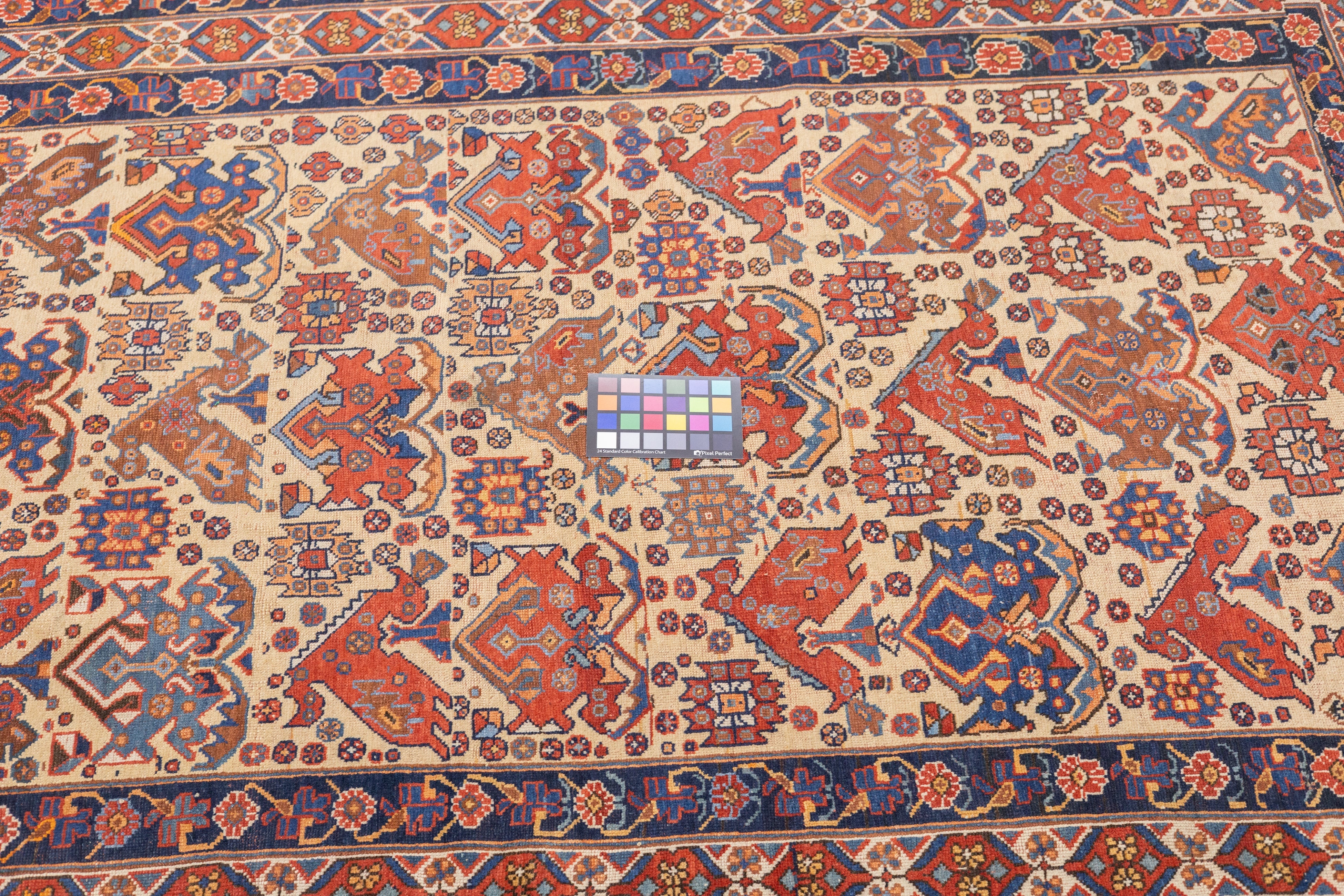 Antique  Afshar Rug 4'4'' x 6'4''