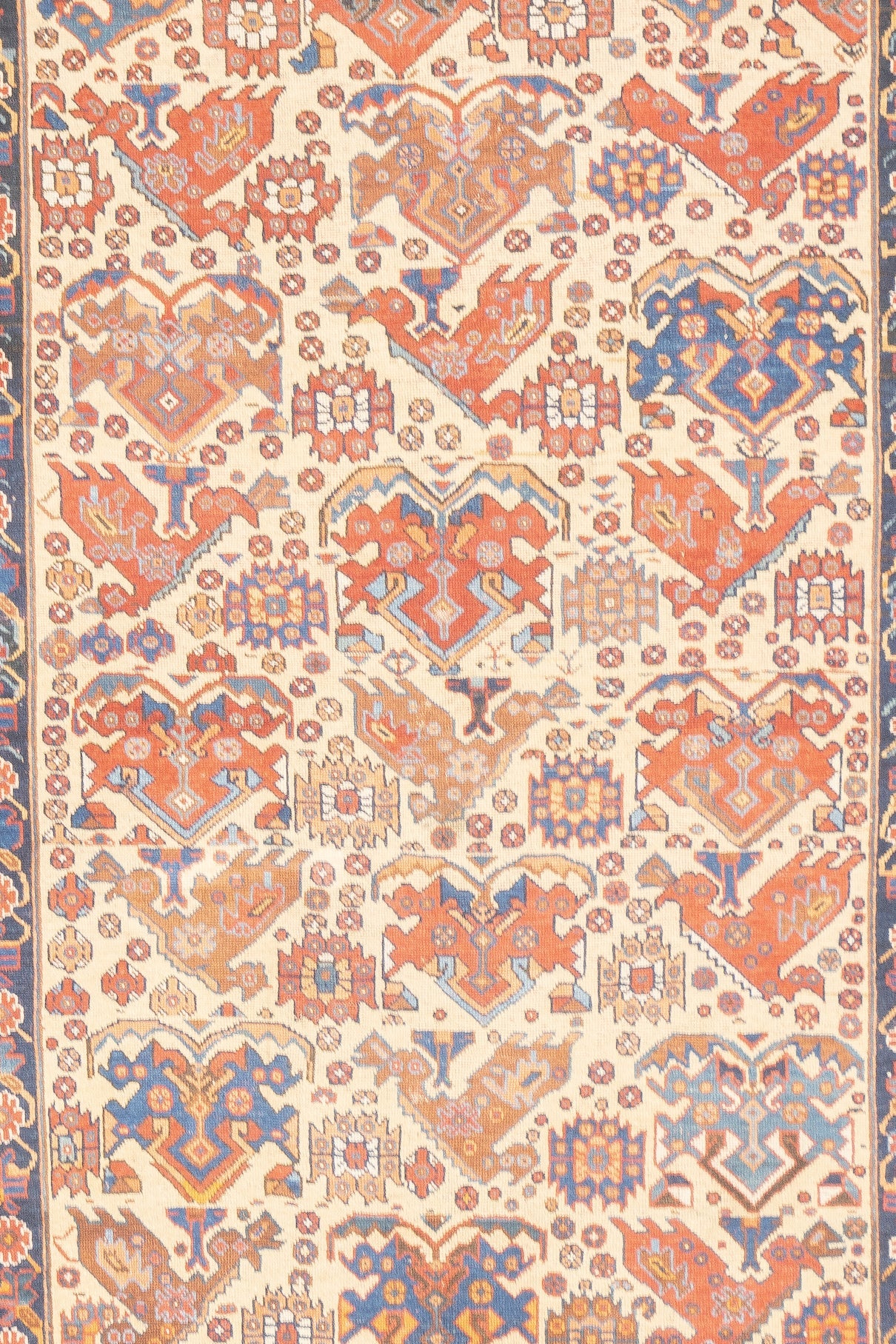 Antique  Afshar Rug 4'4'' x 6'4''