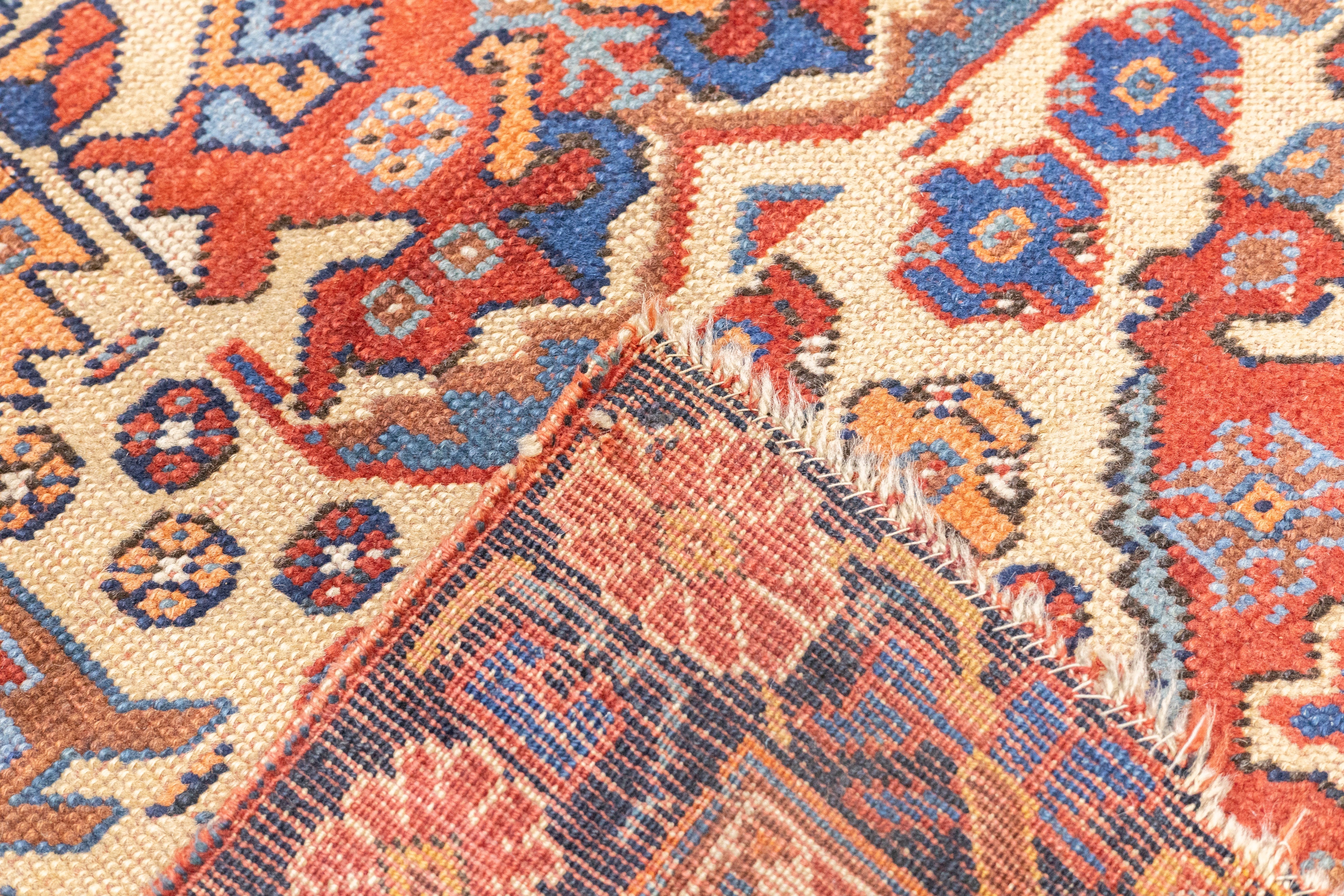 Antique  Afshar Rug 4'4'' x 6'4''