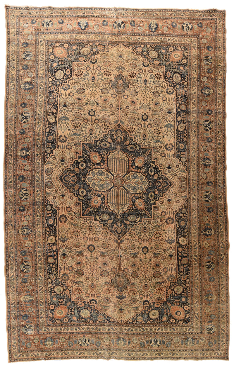 Antique Haji Jalili Tabriz Rug 9'6'' x 15'0''