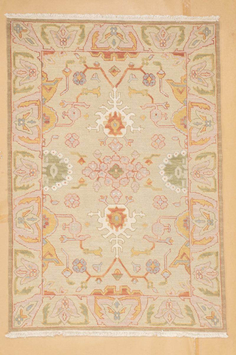 Fine Sumak Flate Weave Wool Rug 4'0