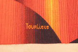 Fine mid century French designer wool tapestry 4'10" x 6'4"