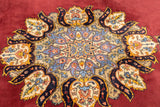 Vintage Turkish Wool Rug 7'8'' x 11'4''