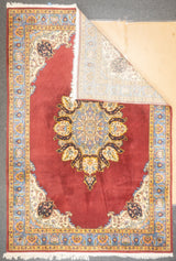 Vintage Turkish Wool Rug 7'8'' x 11'4''