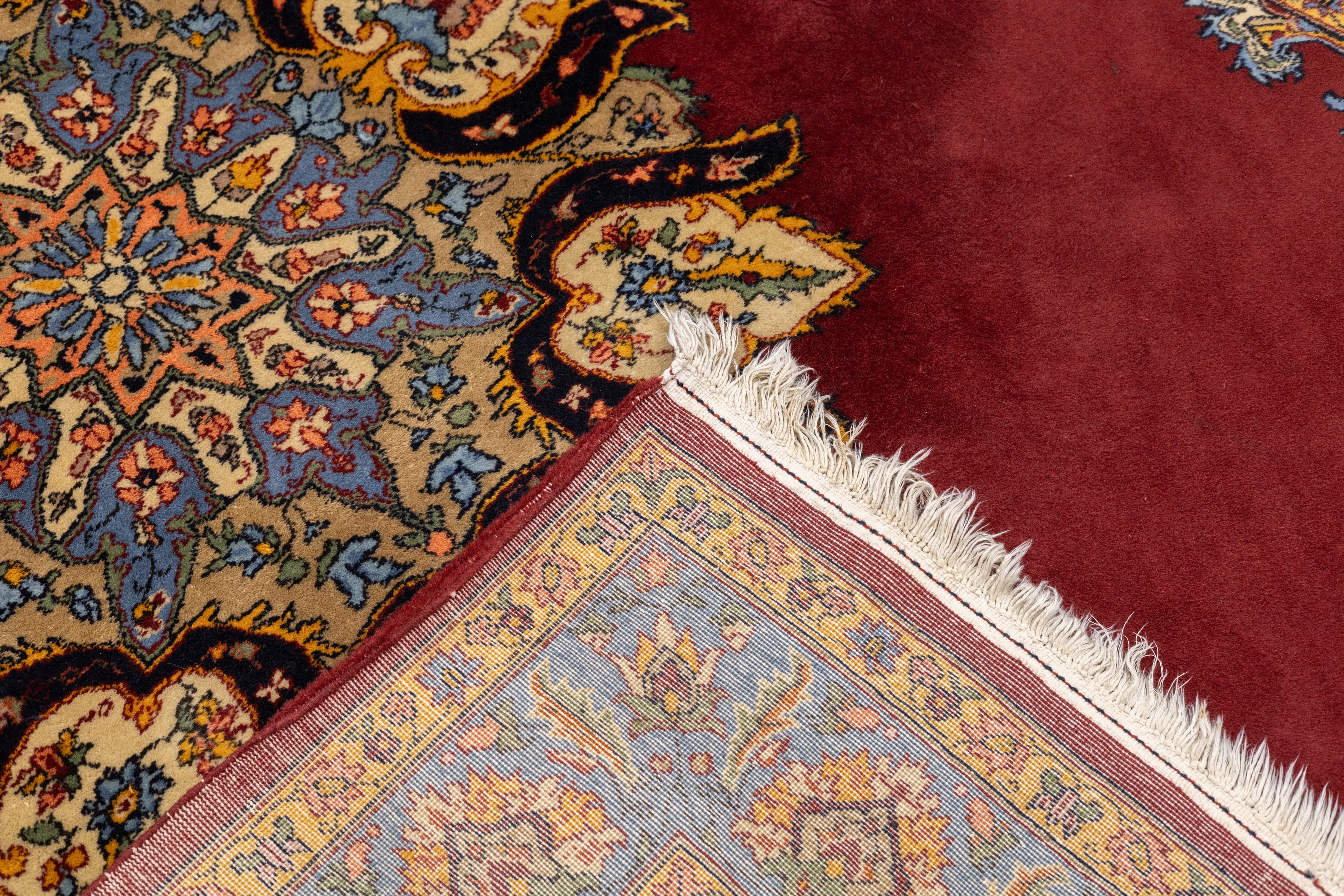 Vintage Turkish Wool Rug 7'8'' x 11'4''