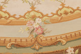 Aubusson Flat Weave Wool Rug 8'0" x 10'0"