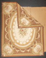 Aubusson Flat Weave Wool Rug 8'0" x 10'0"