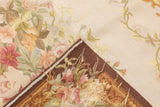 Aubusson Flat Weave Wool Rug 8'0" x 10'0"