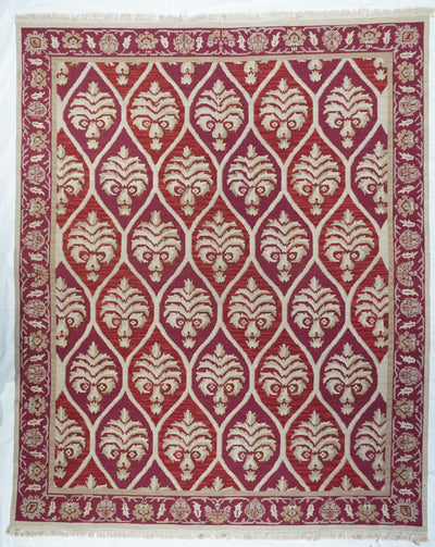 Sumak Flat Weave Wool Rug 8'0