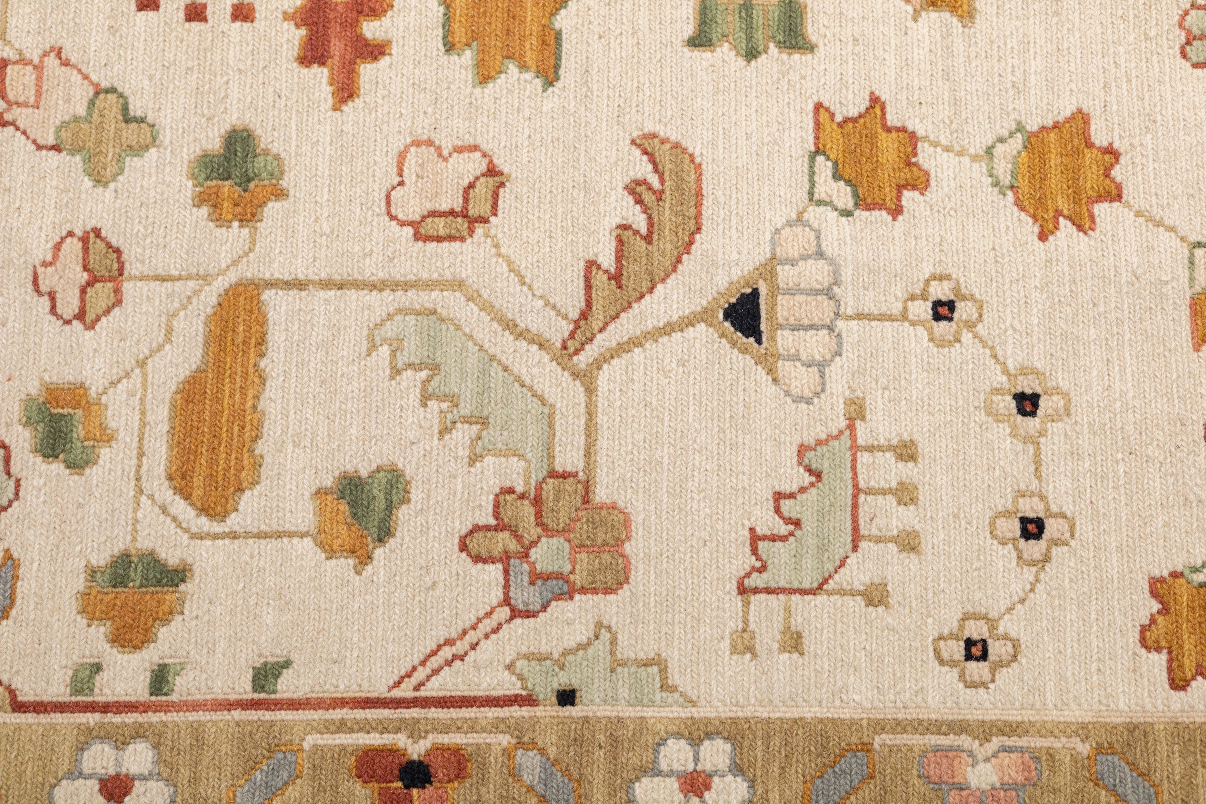 Sumak Flat Weave Wool Rug 10'0" x 14'0"