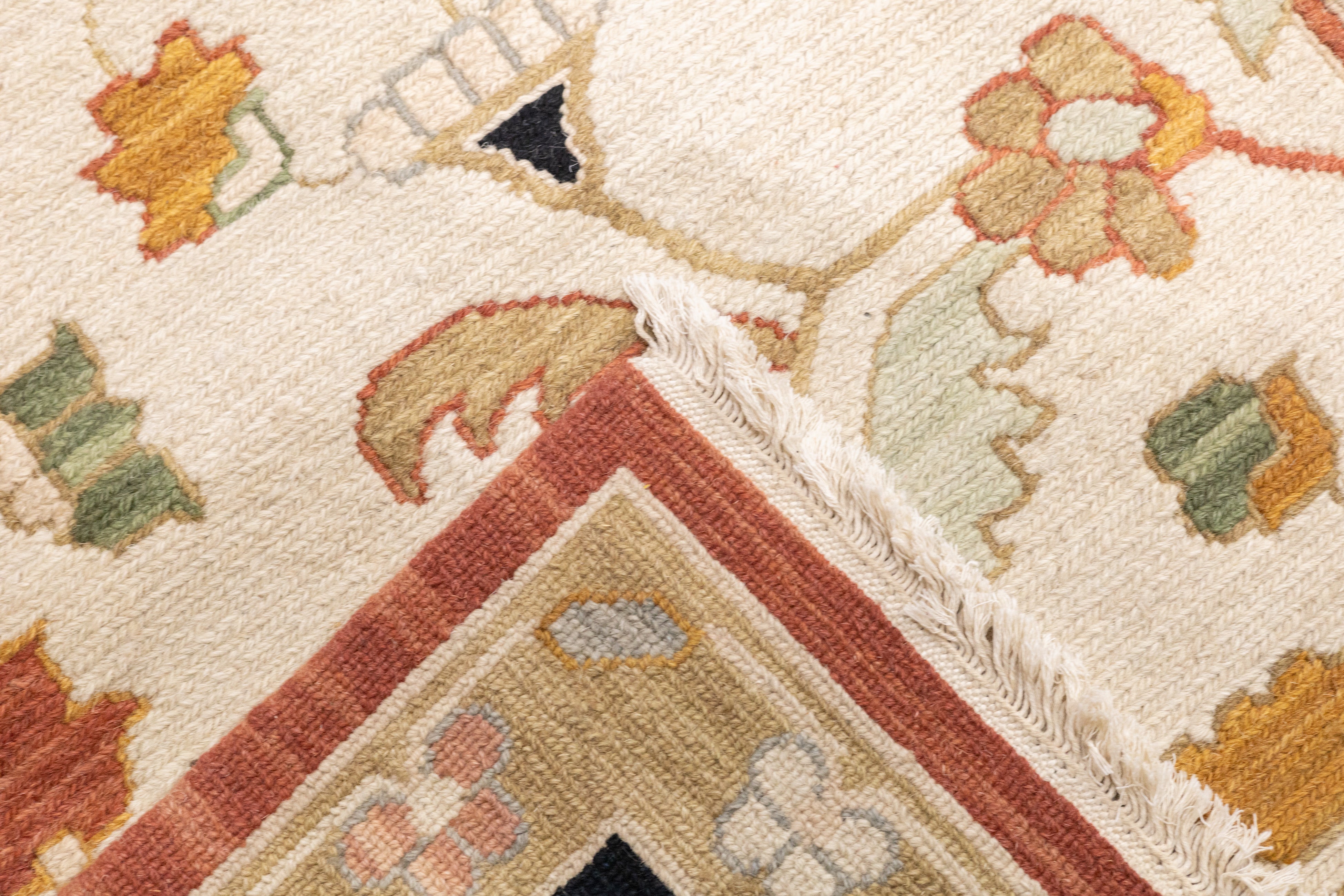 Sumak Flat Weave Wool Rug 10'0" x 14'0"