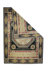Aubusson Flat Weave Wool Rug 12'0" x 15'0"
