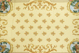 Aubusson Flat Weave Wool Rug 6'0" x 9'0"