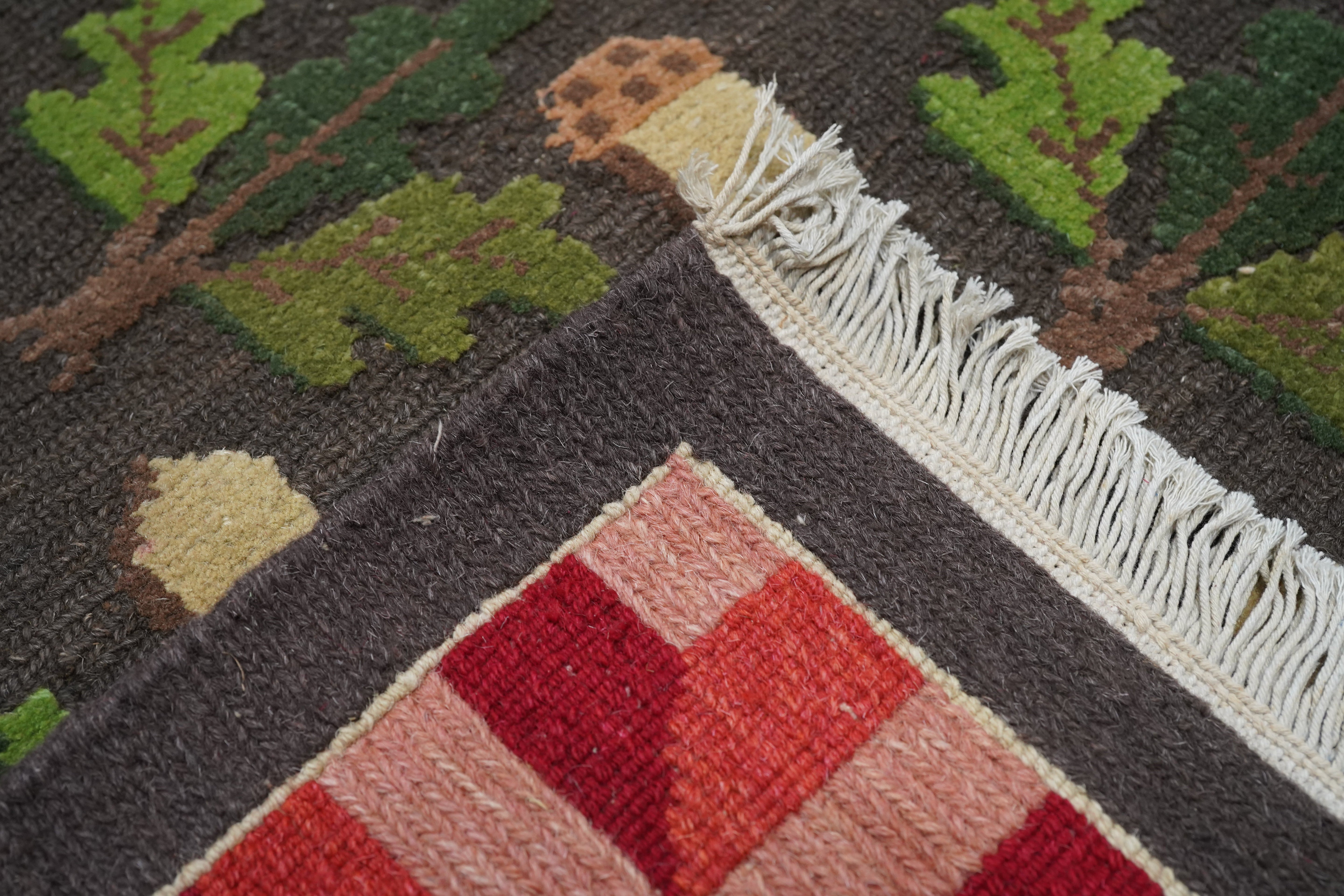 Sumak Flat Weave Wool Rug 10'0" x 14'0"