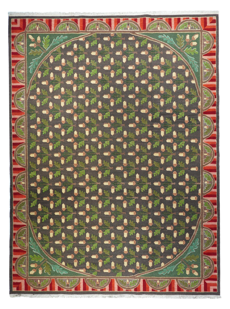 Sumak Flat Weave Wool Rug 10'0