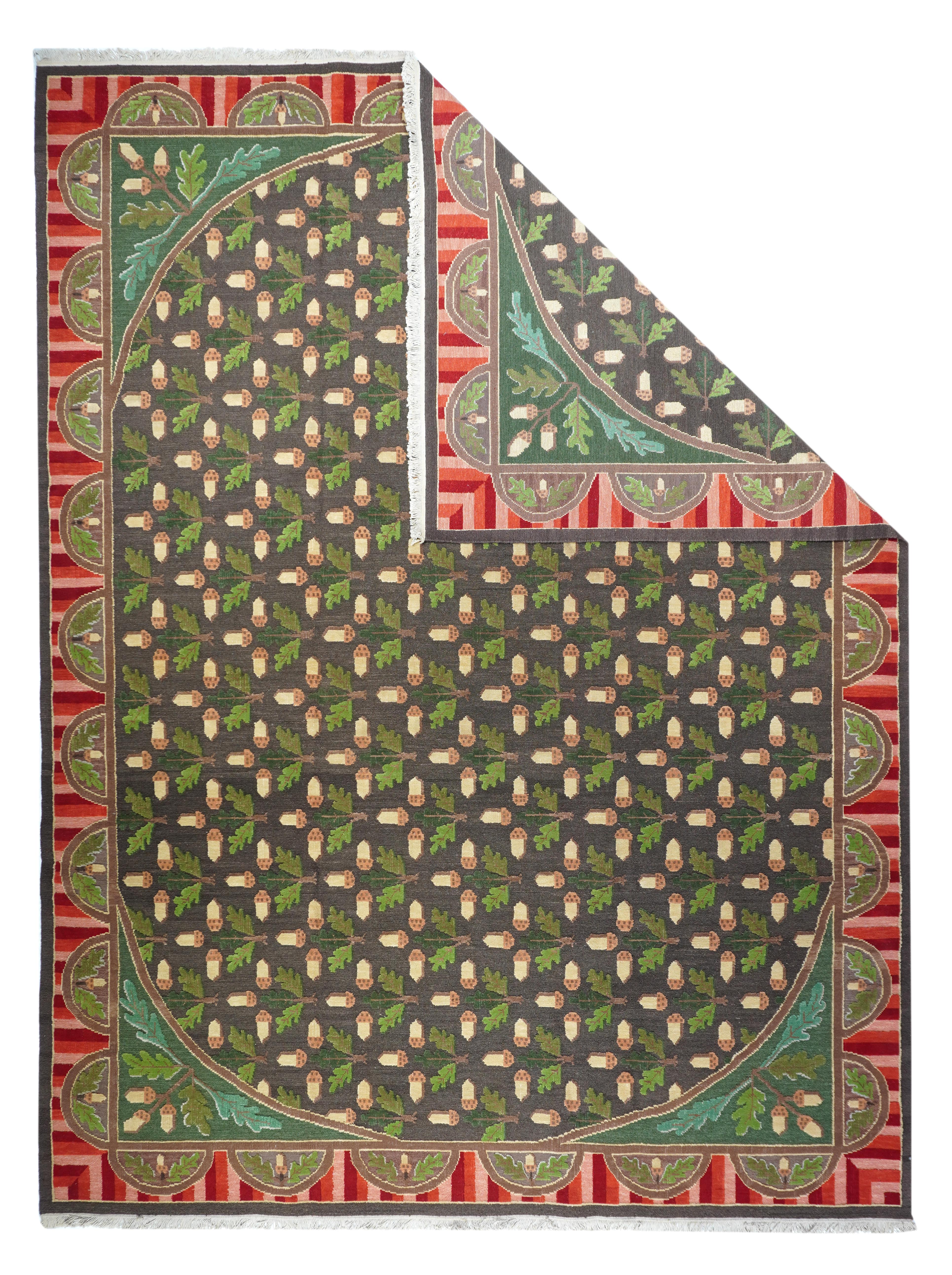 Sumak Flat Weave Wool Rug 10'0" x 14'0"