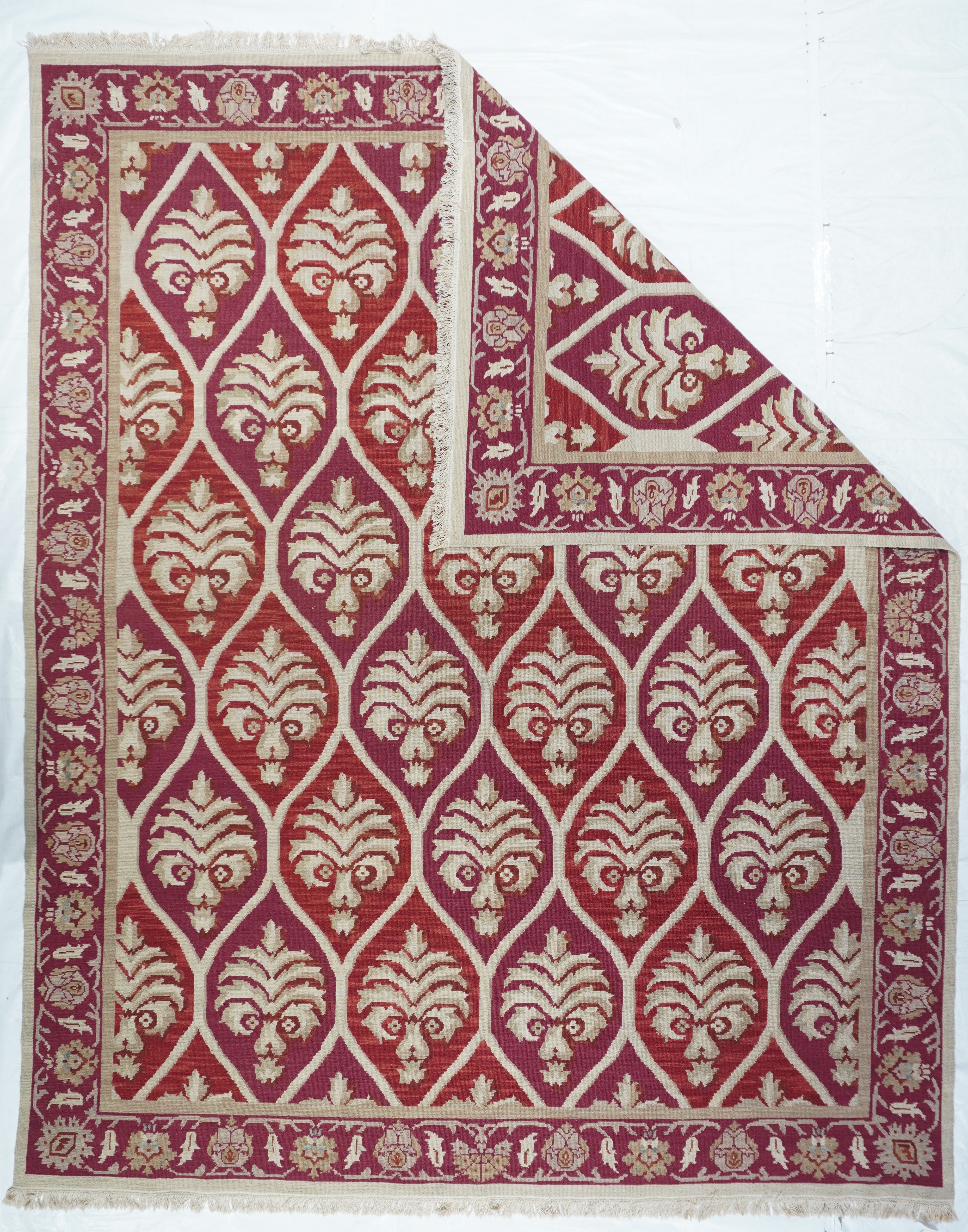 Sumak Flat Weave Wool Rug 8'0" x 10'0"