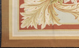 Aubusson Flat Weave Wool Rug 9'0" x 12'0"