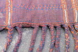 Fine Antique Turkmen Long Tent Band 1'9'' x 45'0"