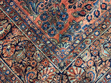 Antique Sarouk Rug 9' 3" x 23' 2''