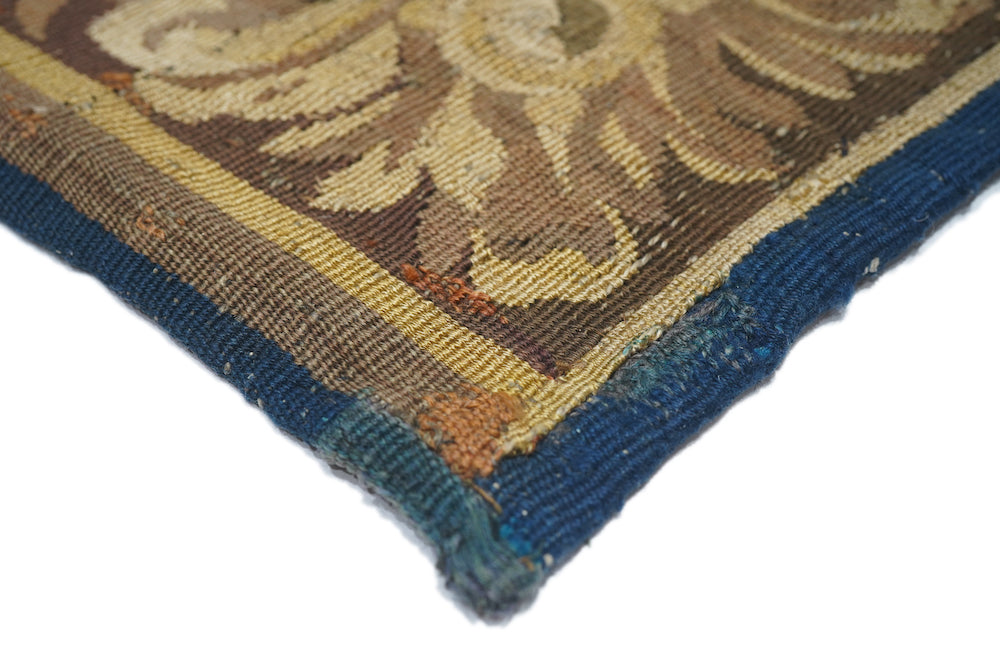 Antique Tapestry French Panel 3'8'' x 8'10''