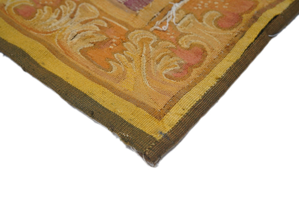 Antique French Panel Tapestry 3'11'' x 7'8''