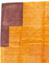 Fine Mid Century French Artistic Design Wool Rug 6' 8'' x 9' 9"
