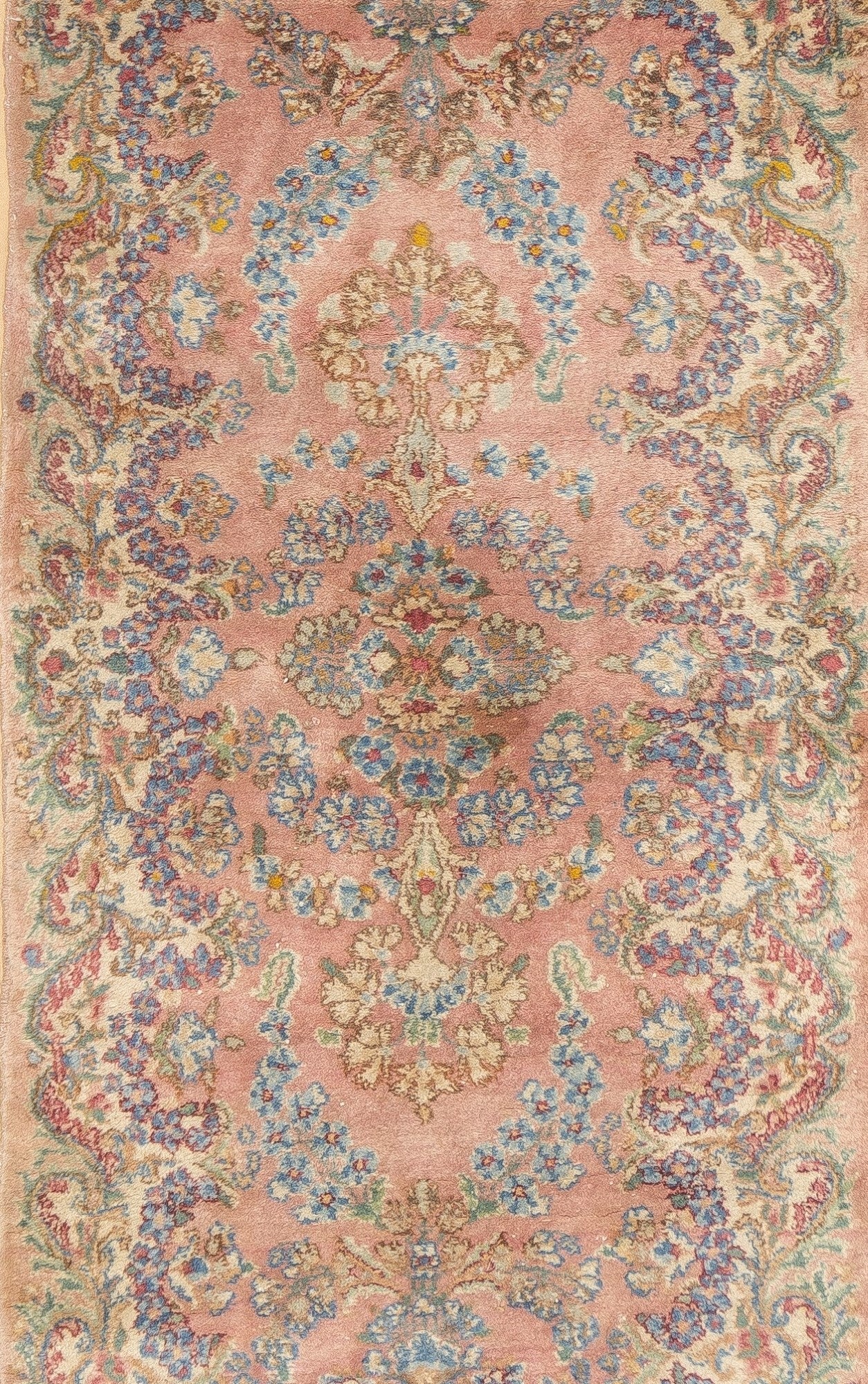 Vintage  Kerman Runner 2'5" x 9'3"