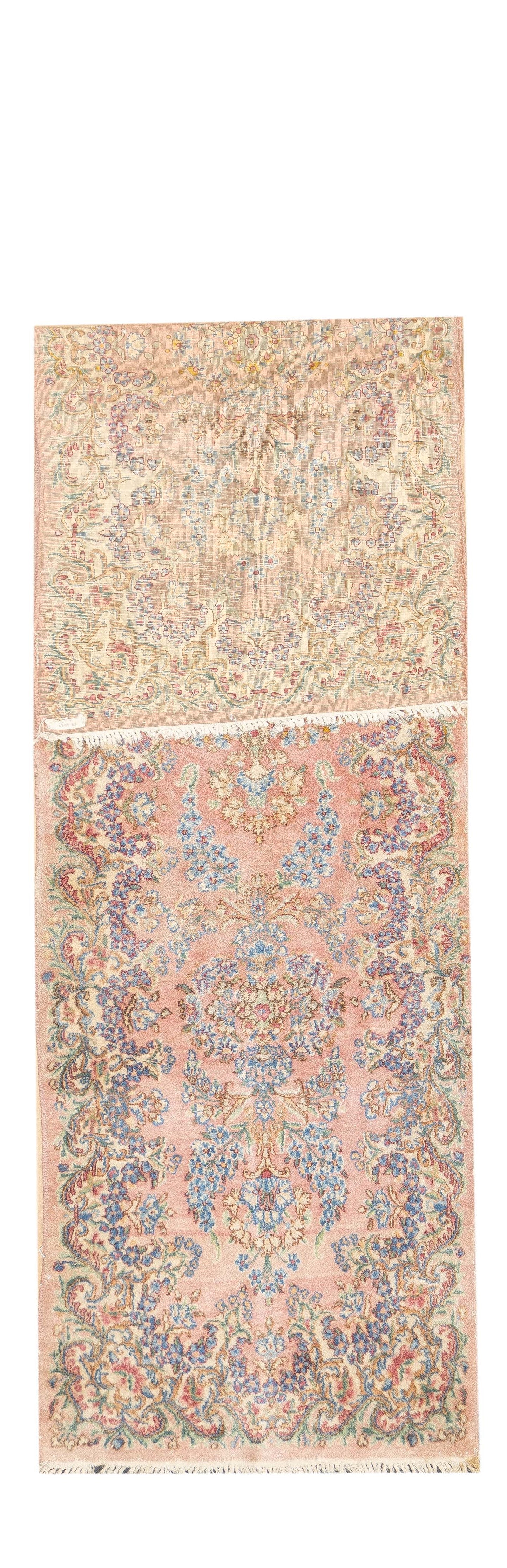 Vintage  Kerman Runner 2'5" x 9'3"